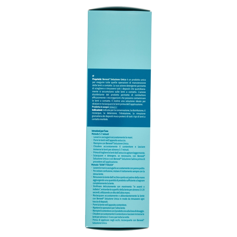 Benexè X i Tuoi Occhi Soluzione Unica per Lenti a Contatto Morbide 500 ml + Porta Lenti